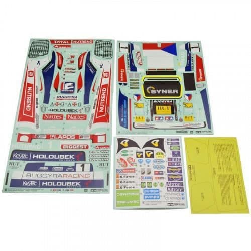 Lastbilskaross - Tamiya - Buggyra Fat Fox 190 mm - Lexan - Blandat - Vit