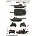 Miniatyrbild 4 av 6: TRUMPETER - Modell av Rysk T-72b1 MBT med Kontakt-1 reaktiv pansar |trumpeter|00925| 1:16 Modell av Stridsvagn Promo - Ref : 8105