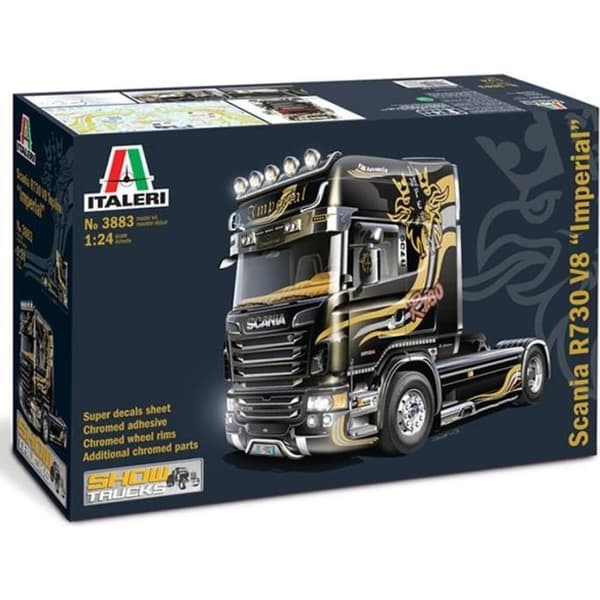 Lastbil modell 1/24: Scania R730 V8 "Imperial"