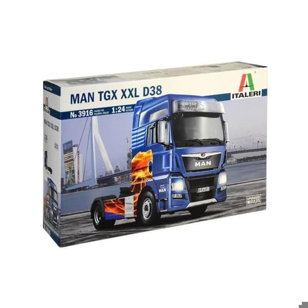 Maquette lastbil: Man TGX XXL D38