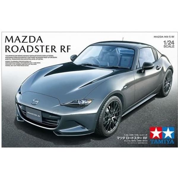 Mazda MX-5 RF modellbil - Tamiya 24353 - 1/24 + 14 år