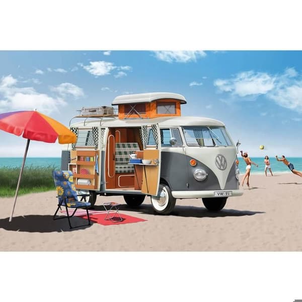 Revell 07674 - modellbil VW T1 Camper att bygga, skala 1/24 - RV07674