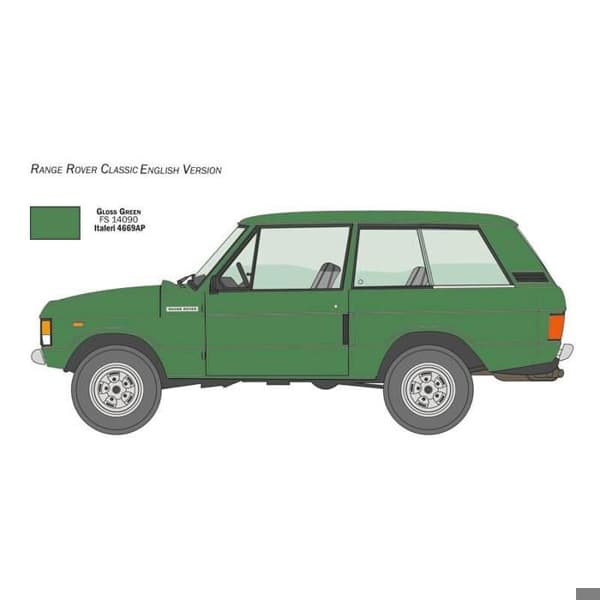 Modellbil: Range Rover Classic