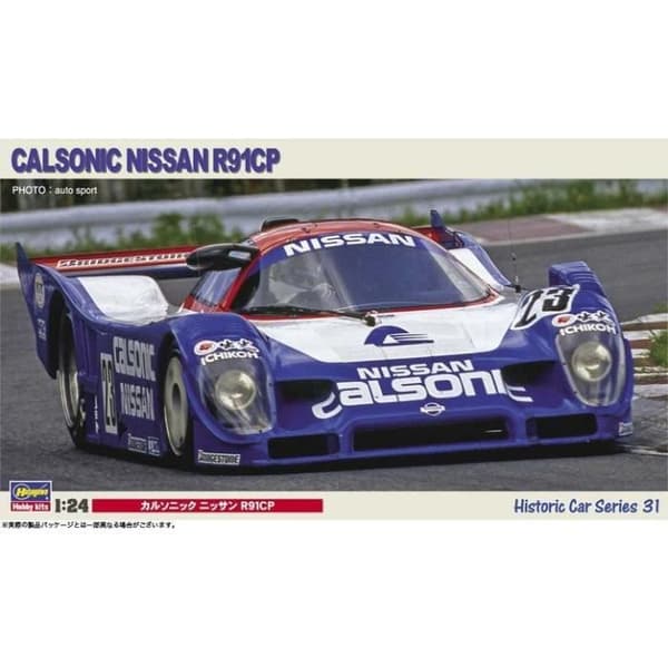 Hasegawa HC-31 Calsonic Nissan R91CP 1/24 Skalsats