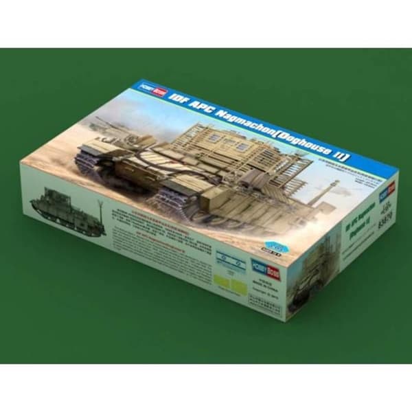 HOBBY BOSS - Modellsats Char Idf Apc Nagmachon (hundhus II) Hobby Boss 83870 1/35 Maquettesats Char Promo - Ref : 5592