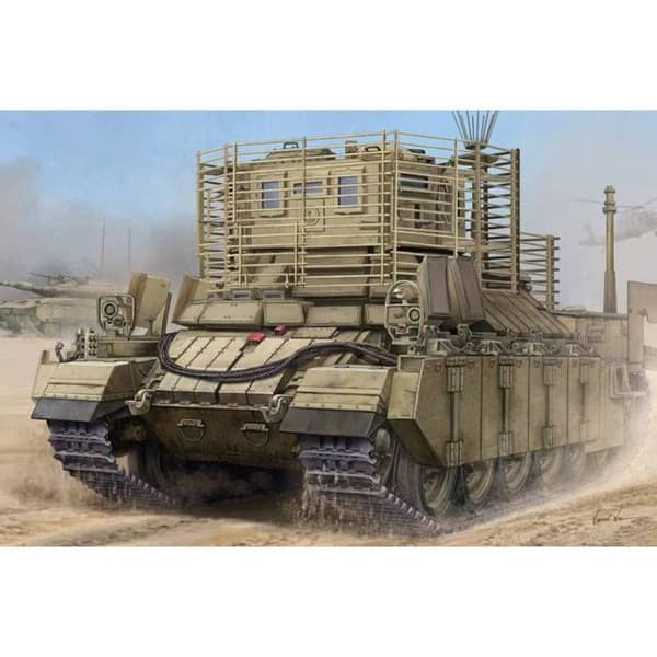 HOBBY BOSS - Modellsats Char Idf Apc Nagmachon (hundhus II) Hobby Boss 83870 1/35 Maquettesats Char Promo - Ref : 5592