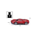 Miniatyrbild 1 av 4: SIKU 1526, Klassisk sportbil Ford GT, 1:50, Metall/plast, Röd, Kan kombineras med andra SIKU-modeller i samma skala