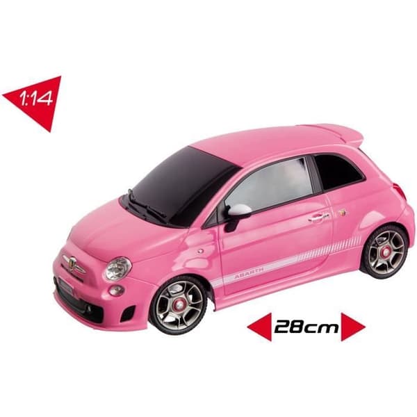 MONDO MOTORS - Radiostyrt fordon - Ljuseffekter - Fiat Abarth 500 - Bil - 1:14:e skala
