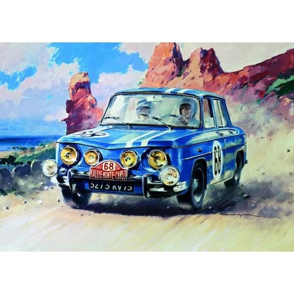 Maquette bil: Renault R8 Gordini
