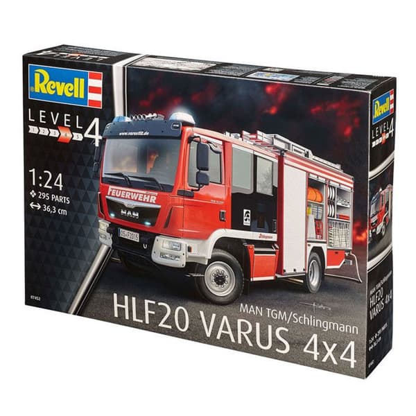 Revell 1:24 Schlingmann HLF 20 (MAN TGM Euro6) Plastmodellsats