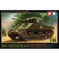 Miniatyrbild 1 av 6: TAMIYA - Modell M4 Sherman Tidig Produktion |tamiya|32505| 1:48 Modell Char Promo - Ref: 12466
