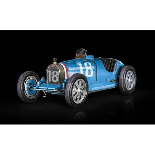 Bilmodell - ITALERI - Bugatti Typ 35b - Vit - 14 år och över - Interiör - Vuxen - Blandat