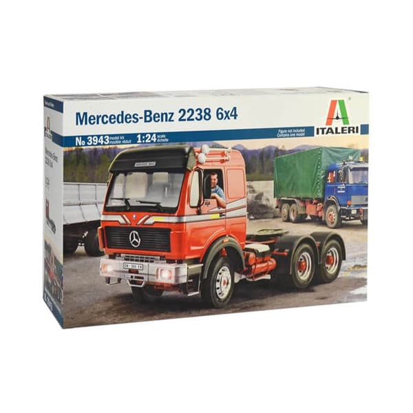 Modellbil lastbil: Mercedes-Benz 2238 6x4