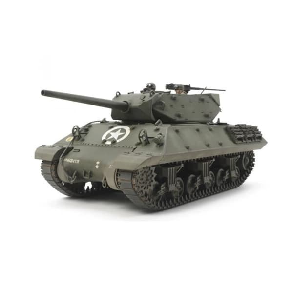 Modellsats - TAMIYA - U.S. Tank Destroyer M10 - Unik färg - 1:35 - Interiör