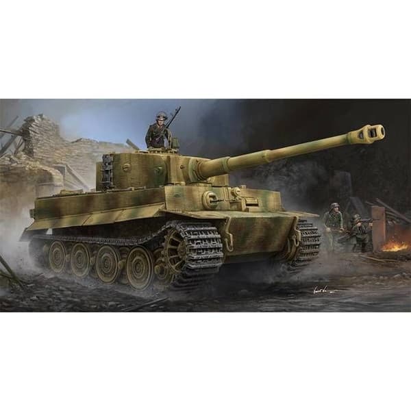 Pz.Kpfw.VI Ausf.E Sd.Kfz.181 Tiger I (sen produktion) med Zimmerit