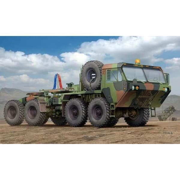 Modellsats - Trumpetare - HEMTT US M983 Traktor - Skala 1:35 - Grön färg - Från 14 år