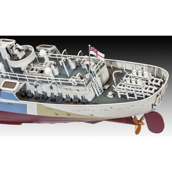 Modellsats - Revell - Flower Class Corvette (tidig) - Skala 1:144 - Plast - Från 15 år