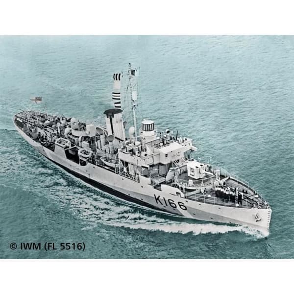 Modellsats - Revell - Flower Class Corvette (tidig) - Skala 1:144 - Plast - Från 15 år