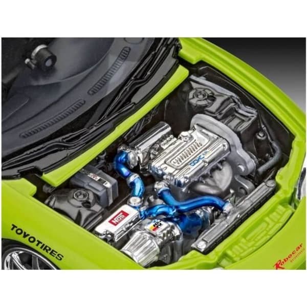 Bilmodell - REVELL - Fast & Furious Brian'S 1995 Mitsubishi Eclipse - Vit - Unisex - Barn