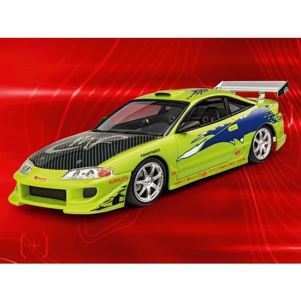 Maquette bil: Modellset: Fast & Furious Brians 1995 Mitsubishi Eclipse