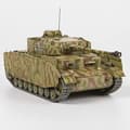 Miniatyrbild 3 av 4: Zvezda 50078-1:35 Char IV AUSF.H (SD.Auto 161/2), modellbygge, konstruktion, stödbyggande, hobby, gör-det-själv, byggsats