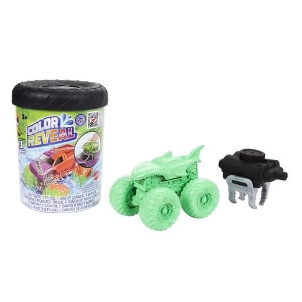 HOT WHEELS TOTAL- HOT WHEELS MONSTER LASTbilar FÄRG AVSJÄLLA WATER BLASTER