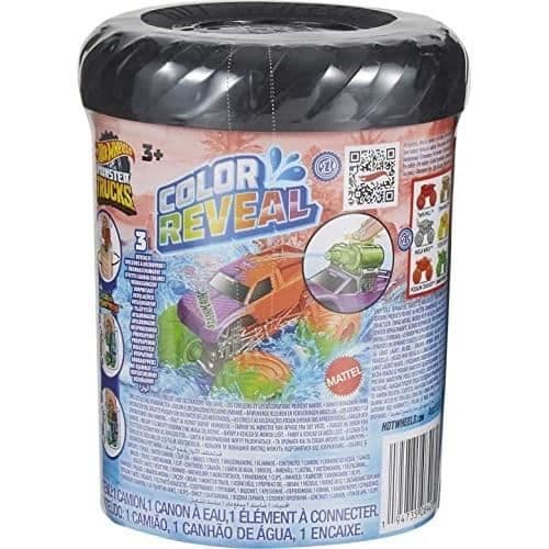 HOT WHEELS TOTAL- HOT WHEELS MONSTER LASTbilar FÄRG AVSJÄLLA WATER BLASTER