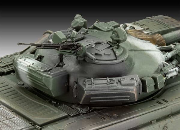Byggsattsmodell Kit Revell - 03357 - T-72 M1 Tank 1:72 Obygd/oprismad plastmodell