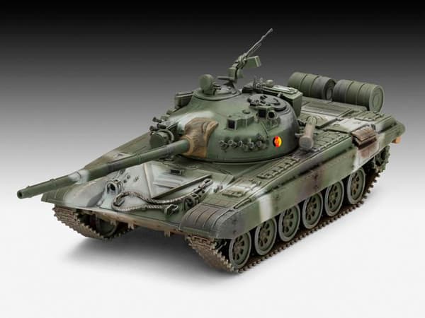 Byggsattsmodell Kit Revell - 03357 - T-72 M1 Tank 1:72 Obygd/oprismad plastmodell
