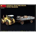 Miniatyrbild 4 av 4: MiniArt - Modell Tysk Traktor D8506 Med Släpvagn |miniart|38038| 1:35 Modell Char Promo - Ref : 12351