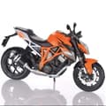 Miniatyrbild 3 av 3: Miniatyrmotorcykel - MAISTO - KTM 1290 SUPER DUKE R - Orange - Unisex - Vuxen