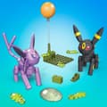 Miniatyrbild 3 av 6: Mega Construx - Pokémon - Noctali &amp; Mentali - byggleksak - 7 år och +