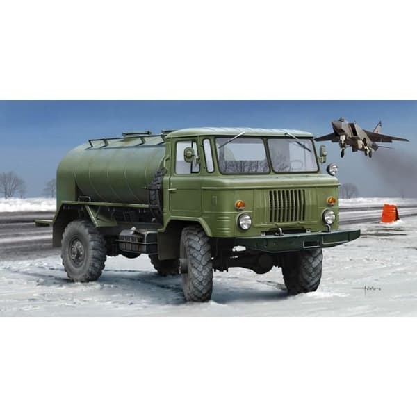 TRU01018 - Trumpetare 1:35 - Russian GAZ 66 Oil Truck - Plast Model Kit