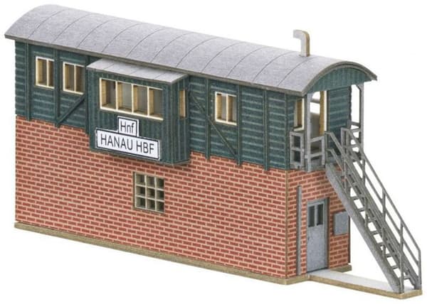 Modellsats för att bygga Märklin - 89808 - Märklin Z Behelfsstellwerk Hanau ()