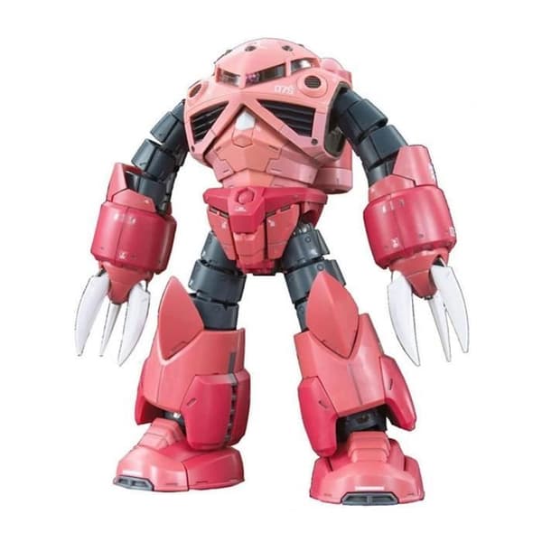 Gundam Model Kit - Bandai Hobby - 16 Z'Gok Char Custom Gunpla RG 1/144 - Vit - Blandat - Barn
