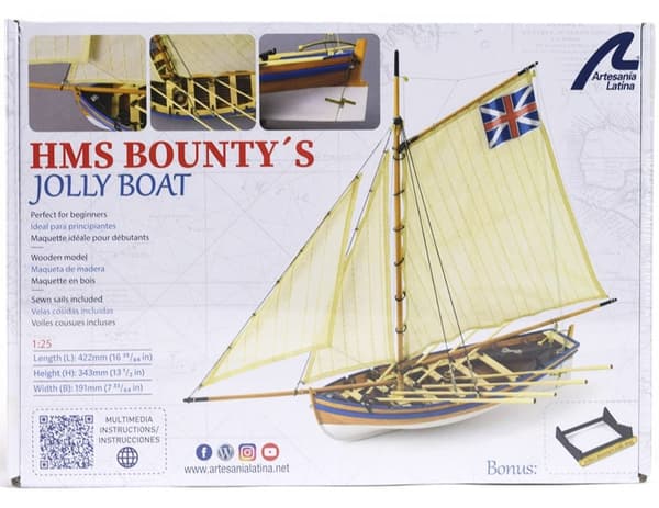 Artesania Latina - HMS Bounty Jolly Boat