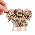 Miniatyrbild 5 av 6: Ugears - Pussel 3D Motor V8 - DAM