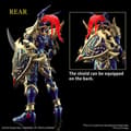 Miniatyrbild 2 av 4: Figur Rise Black Luster Soldier Förstärkt