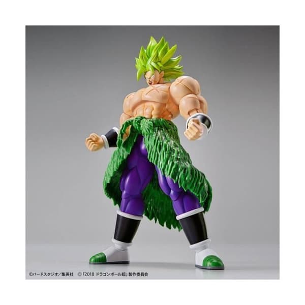 Bandai - Dragonball Super - Figurine Plast Model Kit Figurhöjning Super Saiyan Broly Fullpower 15 cm