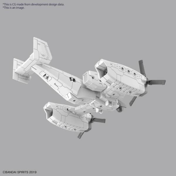 30MM - 1/144 förlängt beväpningsfordon (TILT ROTOR Ver.) - Modellsats