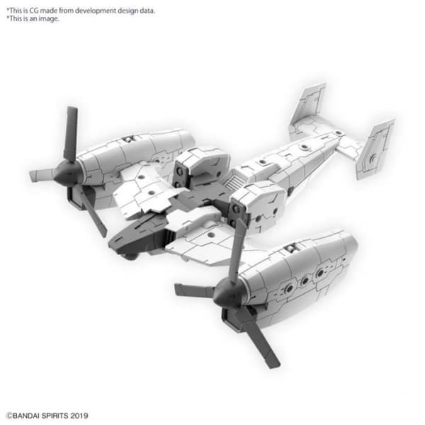 30MM - 1/144 förlängt beväpningsfordon (TILT ROTOR Ver.) - Modellsats