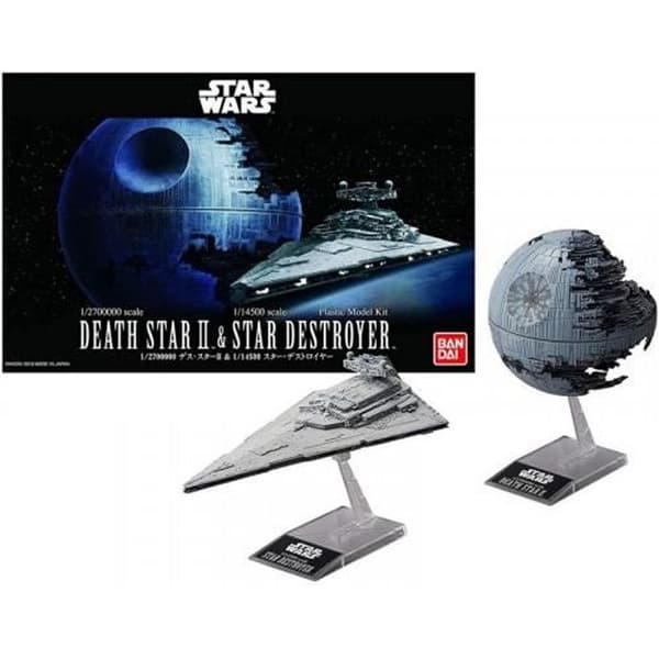 Modellsats Death Star II + Imperial Star Destroyer - 1/2700000 - Revell 01207