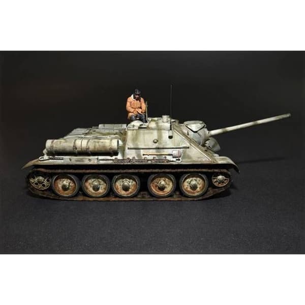 MiniArt - Modell av Sovjetisk Spg Char Su-85 Mod. 1943 med besättning (tidig produktion) Miniart 35178 1/35 Maquette Char Promo - Ref: 6368