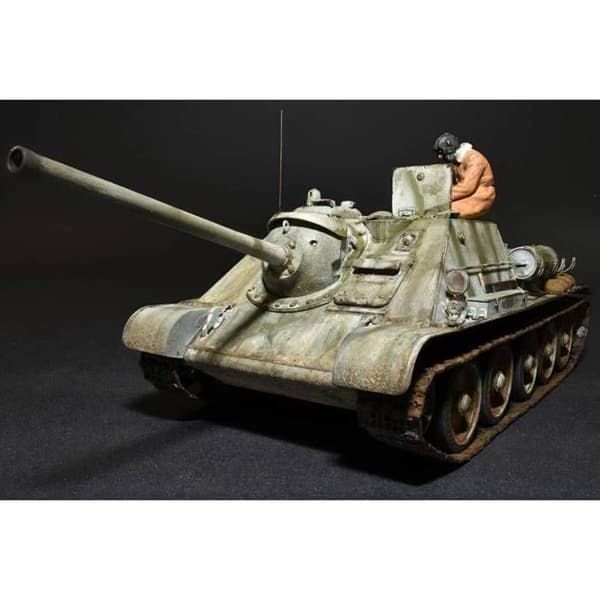 MiniArt - Modell av Sovjetisk Spg Char Su-85 Mod. 1943 med besättning (tidig produktion) Miniart 35178 1/35 Maquette Char Promo - Ref: 6368