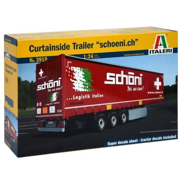 Schöni gardin semitrailer modellsats - ITALERI - Modell - Barn - Pojke - Plast