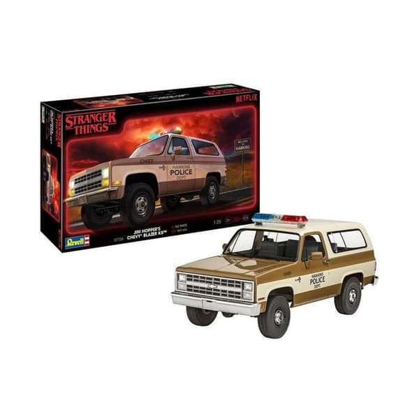 Maquette Model Set: Voiture Stranger Things - Chevrolet K5 Blazer