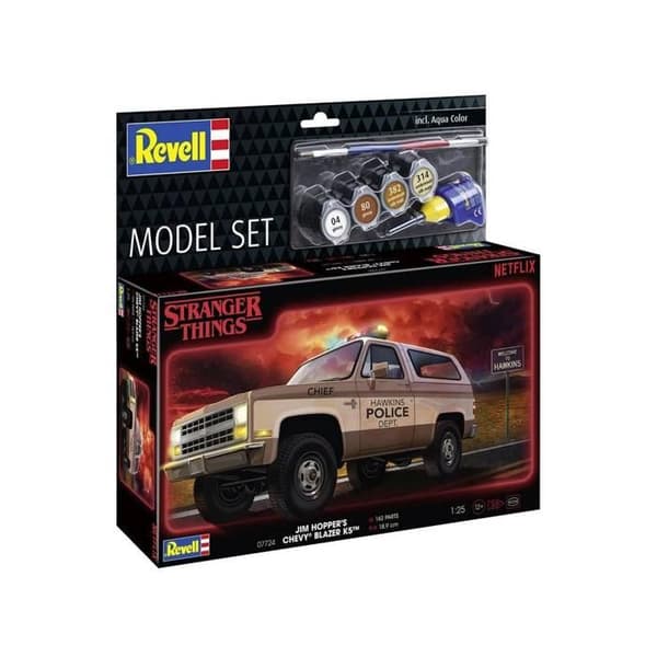 Maquette Model Set: Voiture Stranger Things - Chevrolet K5 Blazer