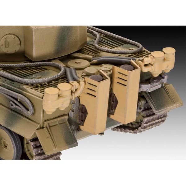 Militärmodell - PzKpfw VI Ausf. H TIGER - 1/72 - Plast - Grå - För vuxna från 12 år