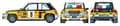 Miniatyrbild 8 av 8: 1:24 Renault 5 Turbo Rally