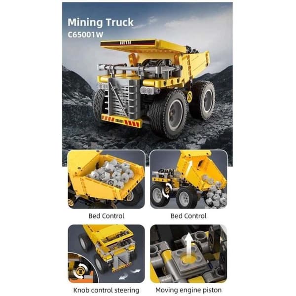 Varje C65001W Blocs CaDa tungt lastbil 372 bitar